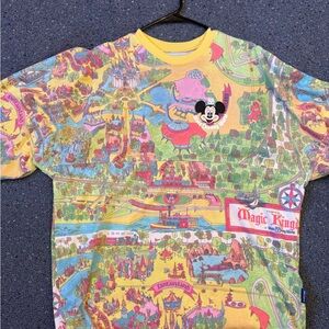 Disney Magic Kingdom Map spirit jersey